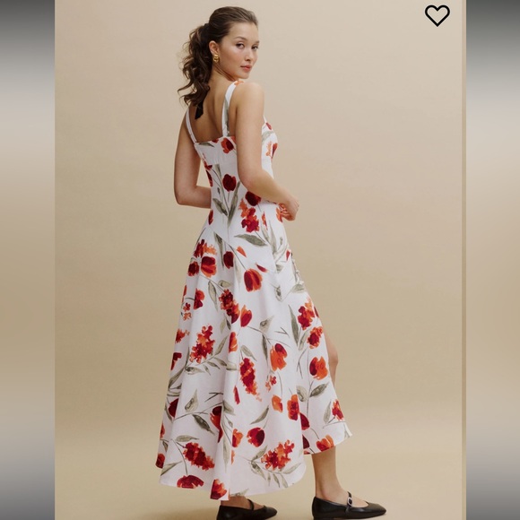 Reformation Bekki Linen Dress - Picture 9 of 16